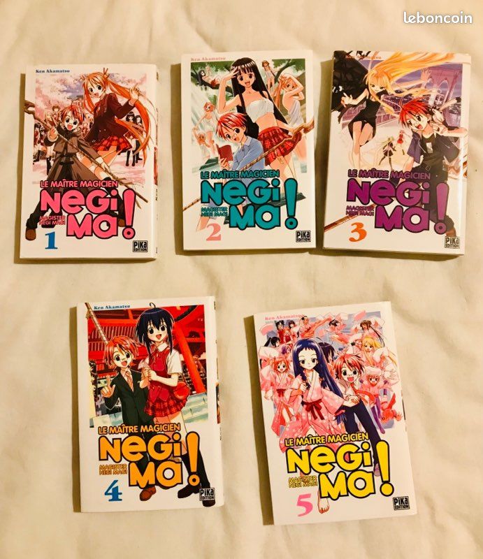 Negima tomes 1 à 5 (image 2)