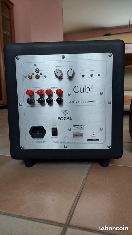 Focal Pack Sib & Cub 2 Noir (image 2)
