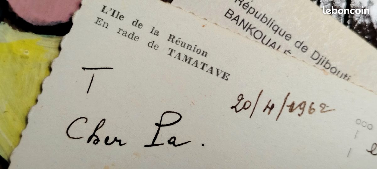 Cartes postales océan indien Annee 1960 (image 8)