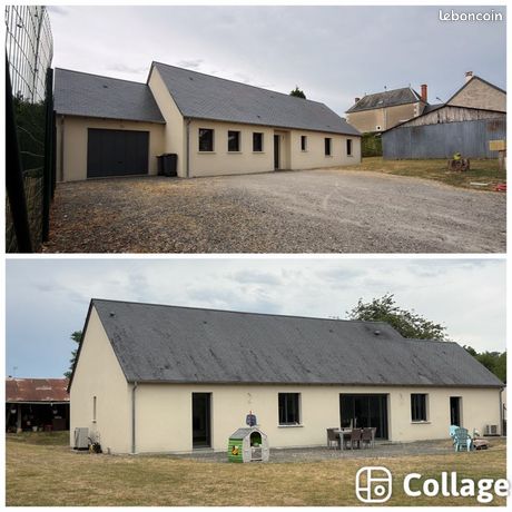 Maison - 141 m² - 4 chambres - terrain 2000 m²