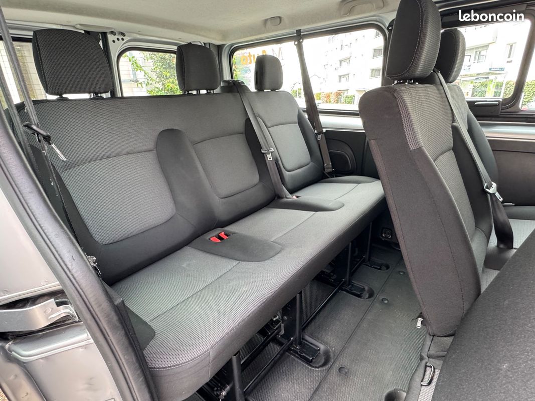 RENAULT TRAFIC COMBI 9 places 1.6 DCI 120 L2 ZEN / TVA Récupérable / DOUBLE PORTE LATERALE (image 8)