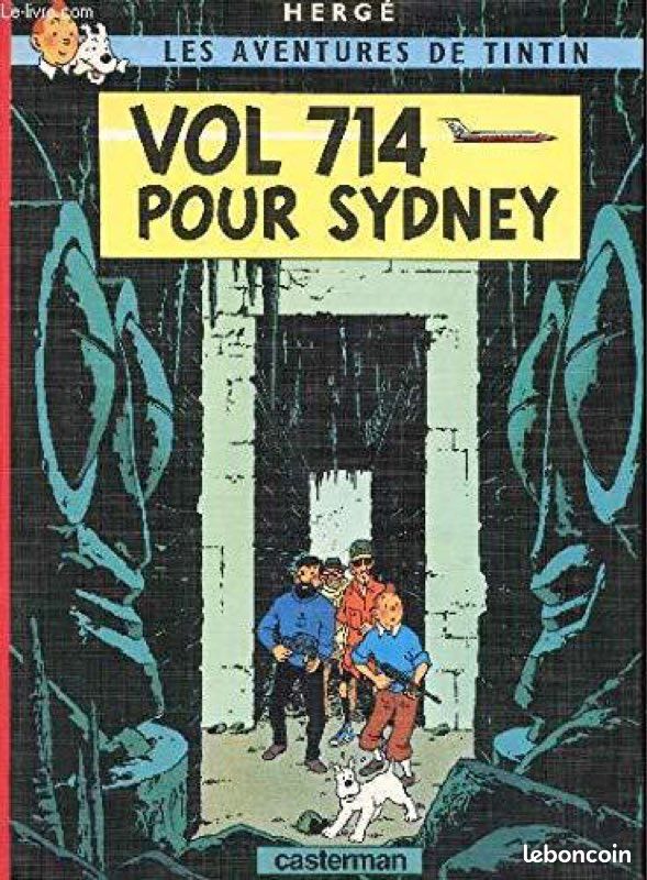 Bd tintin vol 714 pour sydney (image 1)