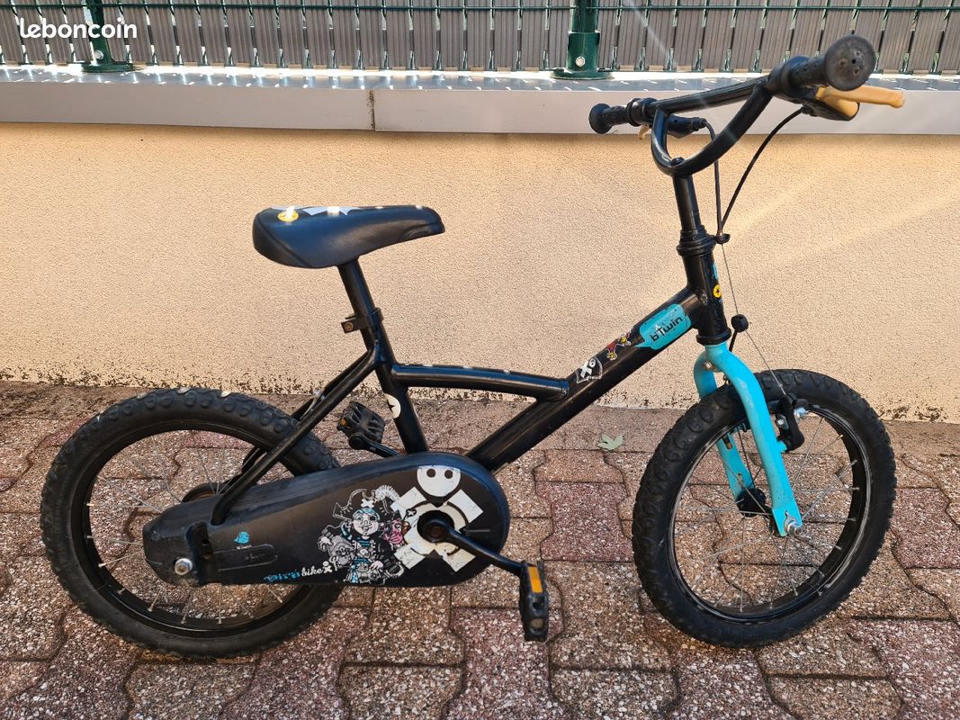 Vélo 20 BMX Freestyle Jaune Électrique pour Enfant Garçon COPPI