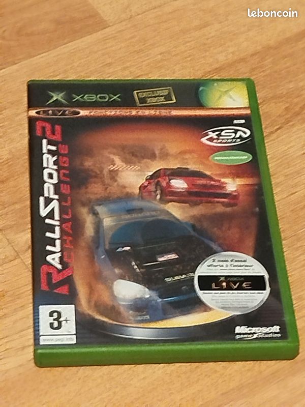 Lot de 2 jeux "toca race driver et rallisport chalenge 2" (image 2)