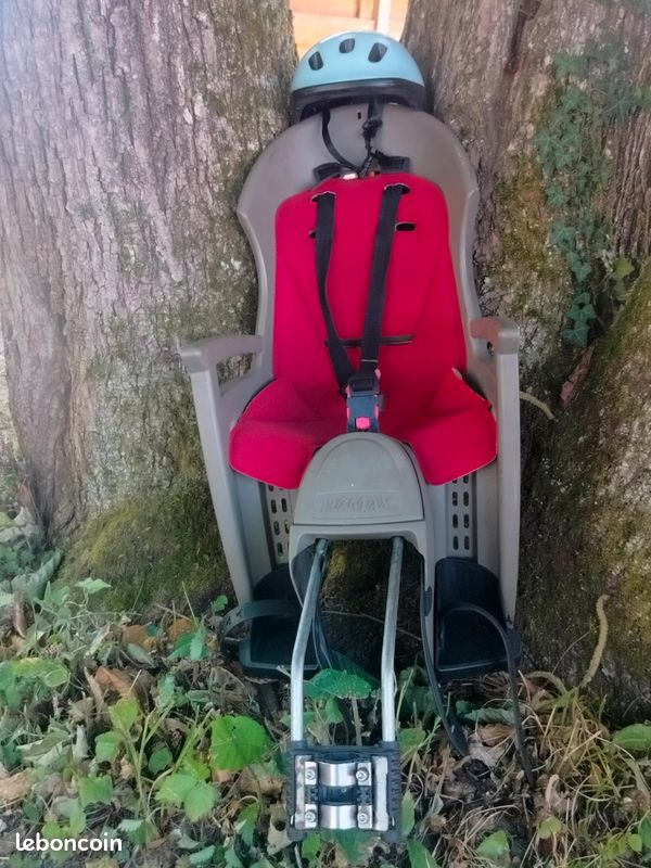 Porte bébé vélo+ casque (image 1)