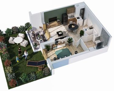 Appartement 564 000 € - 84 m²