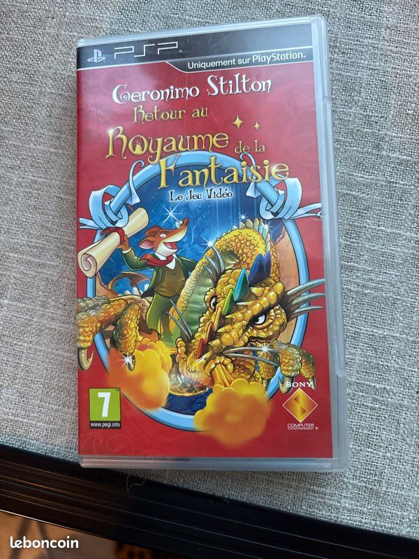 Jeu PSP Geronimo Stilton (image 1)