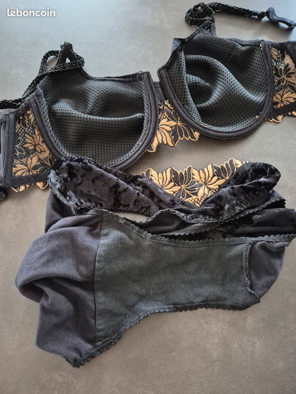 Ensemble Soutien-gorge 100C et culotte T46 BARBARA (image 8)