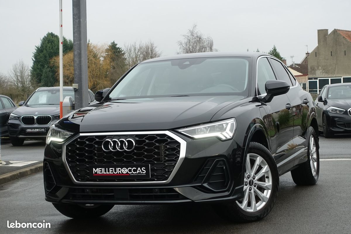 Q3 Sportback 45 Tfsi e S-Tronic 245ch Hybride Rechargeable Virtual cockpit/Cuir chauffants/Gps Europe/Caméra/Carplay/Hayon électrique/1*Main/Garantie 12 mois (image 1)