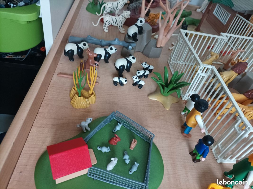 La cage de l'ours - Playmobil Parc Animalier 3435