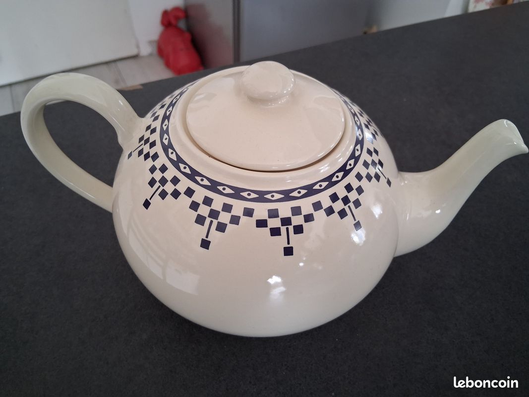 Grande Théière "Comptoir de Famille" (Bleu) (image 2)