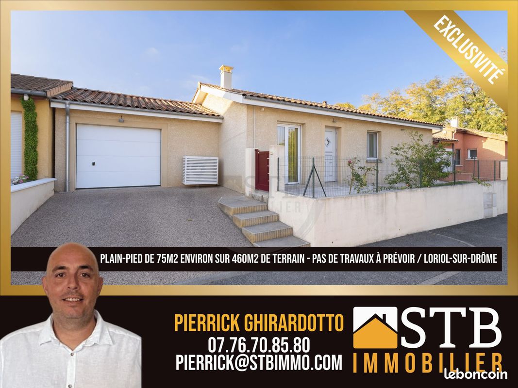 Maison 4 pièces 75 m² · à Loriol-sur-Drôme · 75 m² · 250 000 €