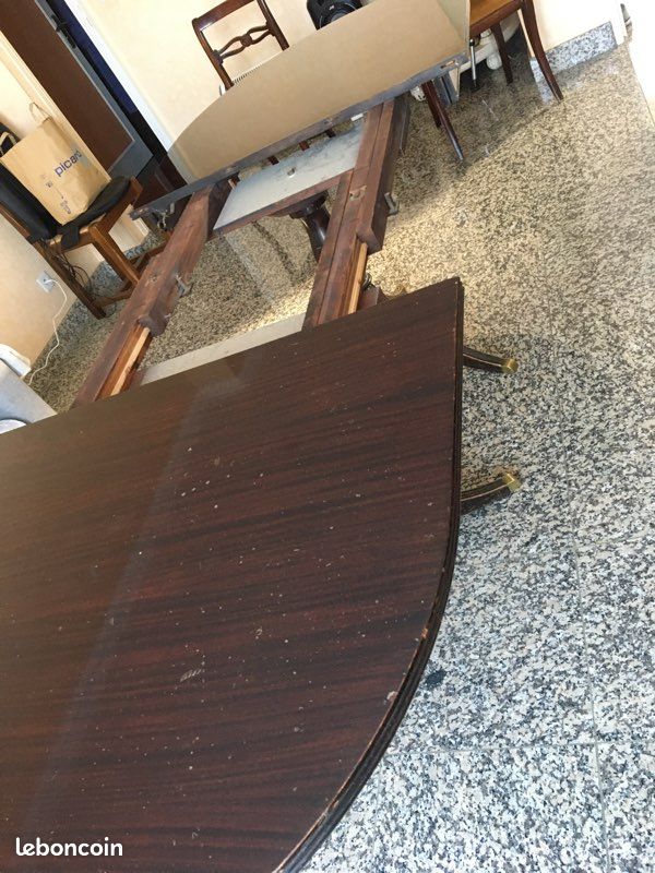 Table avec rallonge + chaises (image 2)