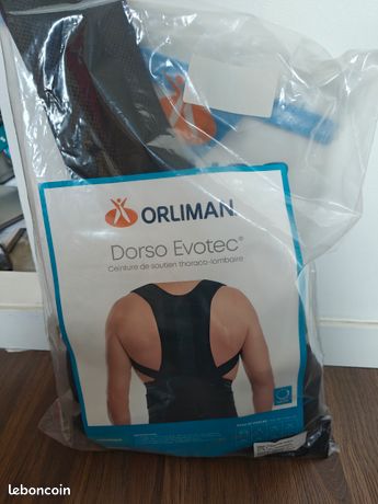 DORSO EVOTEC ORLIMAN ceinture de soutien thoraco lombaire