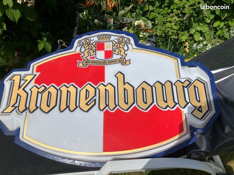 Enseigne lumineuse kronenbourg (image 1)