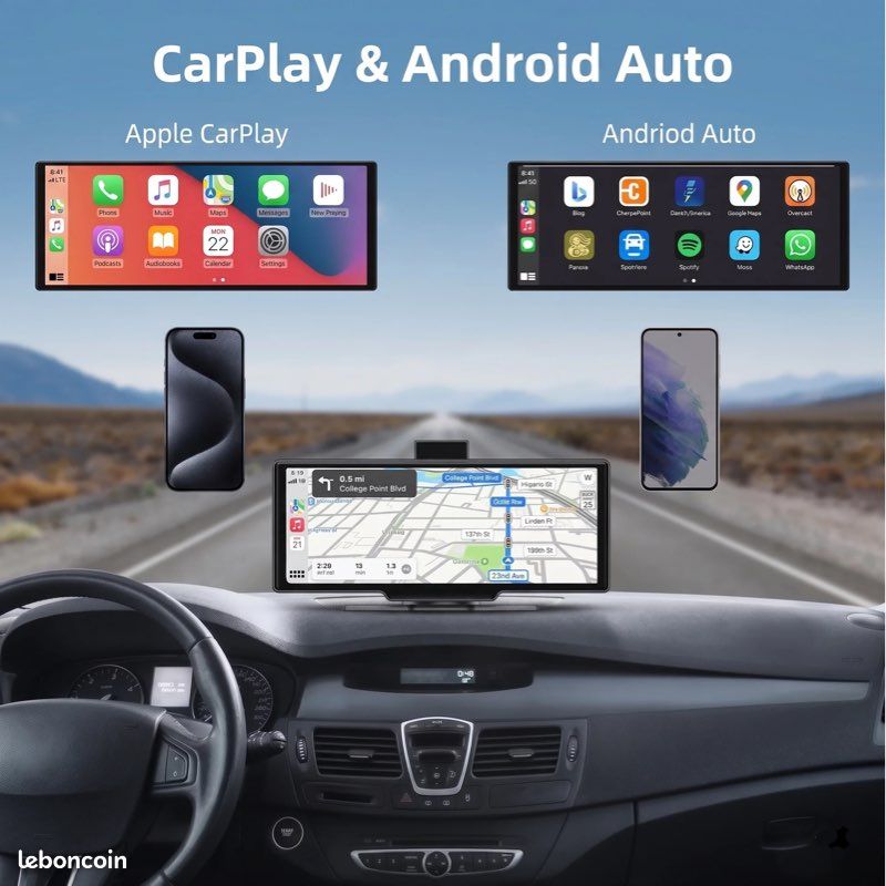 Écran CarPlay ou Android auto (image 1)