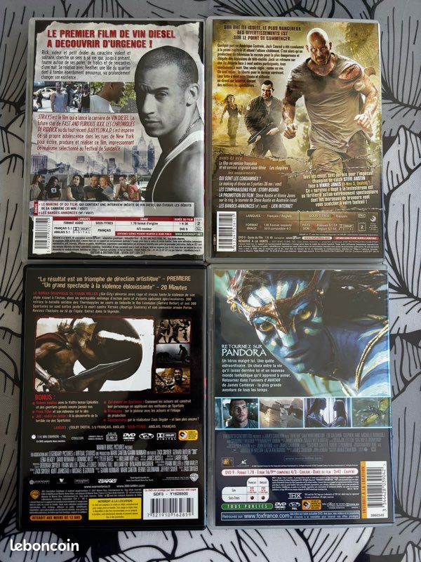 Lot de 5 DVD avec boite cartonné (image 11)