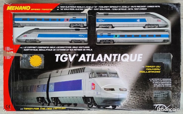Coffret TGV Thalys MEHANO - Modélisme HO Compatible Jouef - Occasion