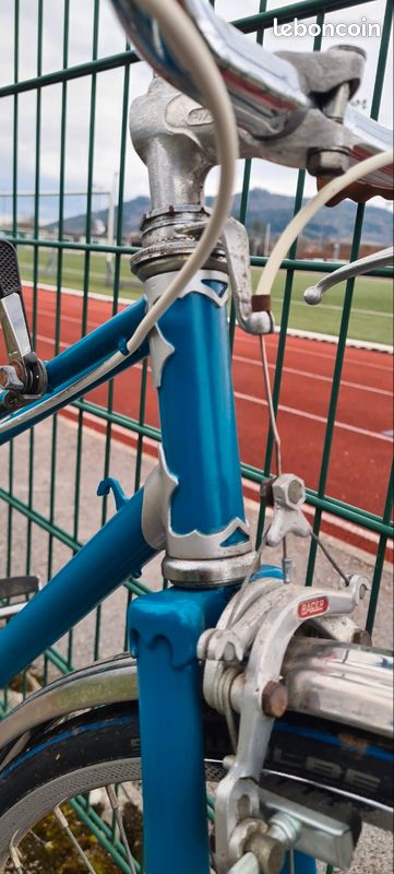 Velo vintage femme bleu rénové (image 3)