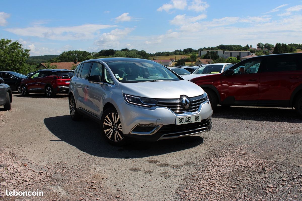 Renault ESPACE 5 INITIALE PARIS DCI 160 CV "4 CONTROL" RE GPS 3D CAMÉRA TOIT PANO BOSE BOITE AUTO (image 1)