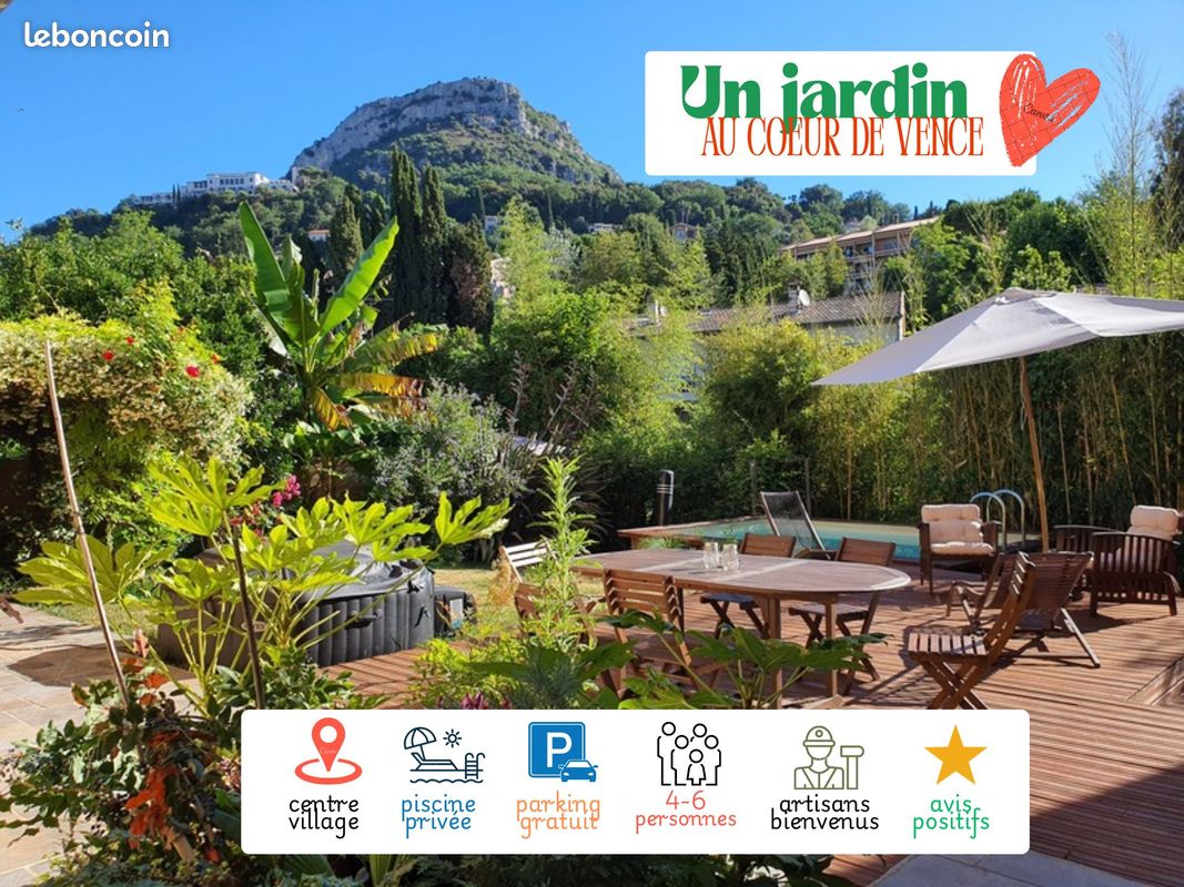 Un jardin au cœur de Vence (image 1)