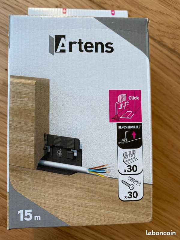 Clips plastiques pour plinthes Leroy Merlin (image 1)