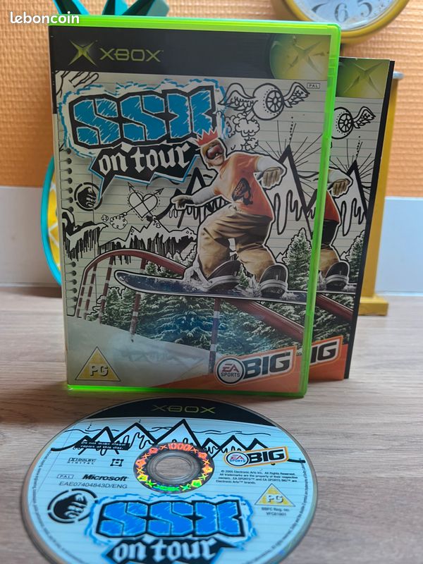 Jeu SSX On Tour Pour Xbox - Version PAL Française Complète Avec Publicités, Bon état