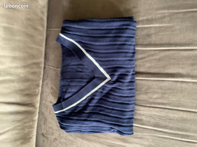 Baisse de prix: Pull femme bleu marine 3XL – Neuf – Très doux et confortable (image 8)