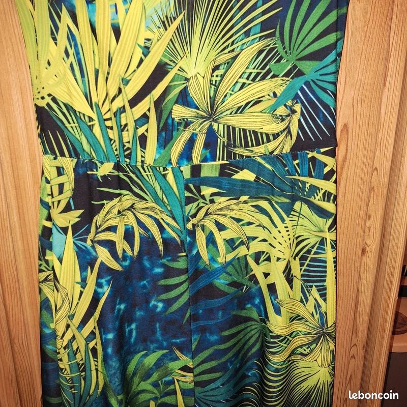 Magnifique Robe d'été Taille 40/ Motifs floraux/Jungle (image 5)