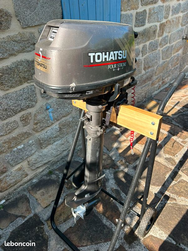 Prame 4m80 + moteur 5cv + remorque (image 2)
