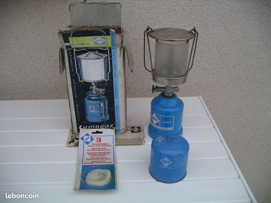 Lanterne Portative Manomano Lanterne à Gaz En Alliage D'aluminium Pour Camping Avec éclairage Extérieur Bouteille Gaz