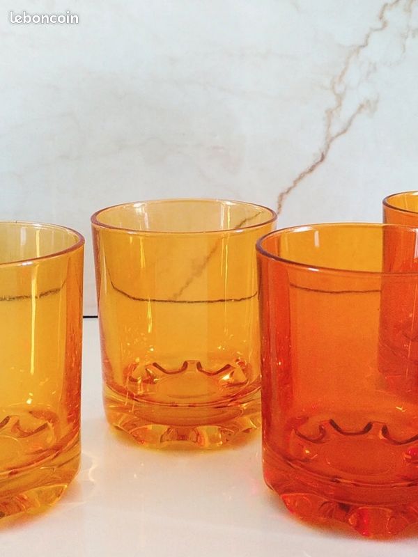 Lot de 6 verres vintage (image 2)