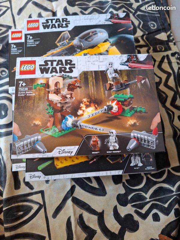 Lego Star Wars 75238 Action Battle Endor Assault Neuf scellé (image 1)
