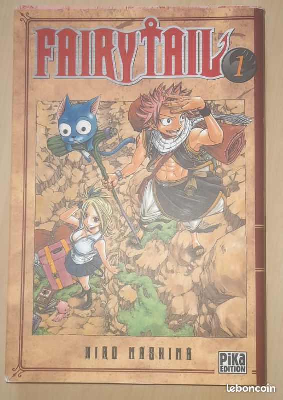 Fairy tail 1-5 manga (image 1)
