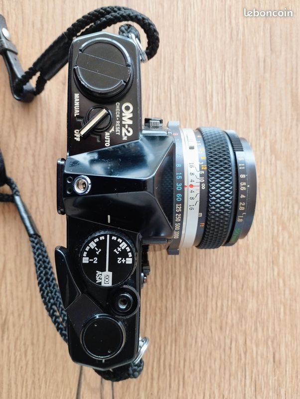 Objectif Olympus OM 50mm F/2 PF - Monture OM - Focale Fixe Manuelle - Occasion Fonctionnel