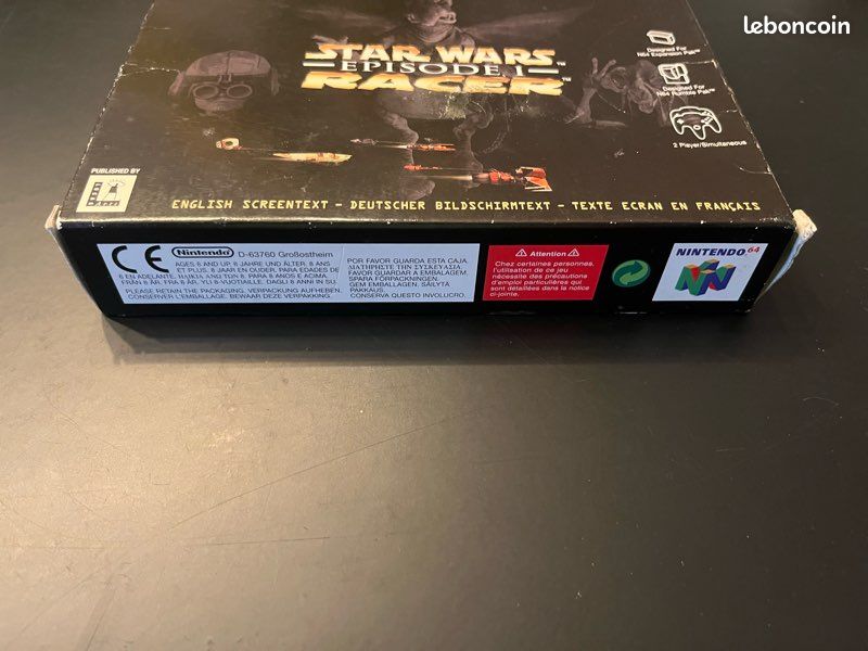 Star wars racer épisode 1 Nintendo 64 (image 2)