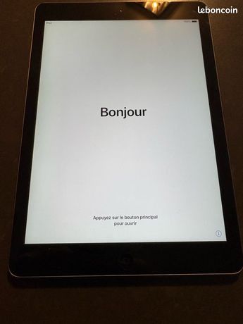 digitateur en verre pour écran tactile de l'iPad Air, blanc
