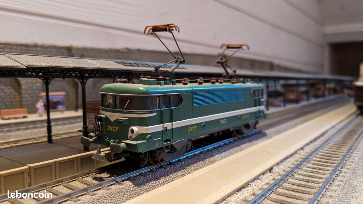 Châssis Moteur Lima Italie – Locomotive BB 9400/9500, HO 1/87, éclairage Inclus