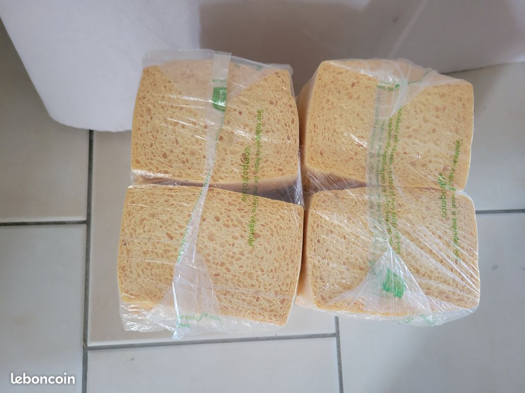 Lot de 40 eponges neuves spontex Dimensions 12cm x 9cm x 3.5cm (image 6)