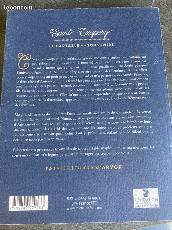 Saint-Exupery - Le cartable aux souvenirs - PPDA (image 4)