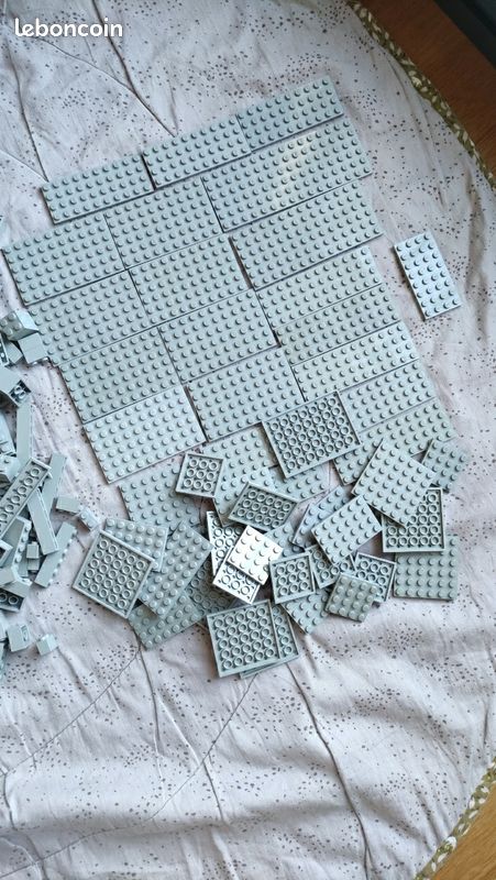 Lego gris vintage en vrac (image 3)