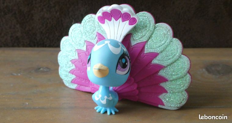 Figurine Petshop Paon 1893 Hasbro - Littlest Pet Shop - Occasion