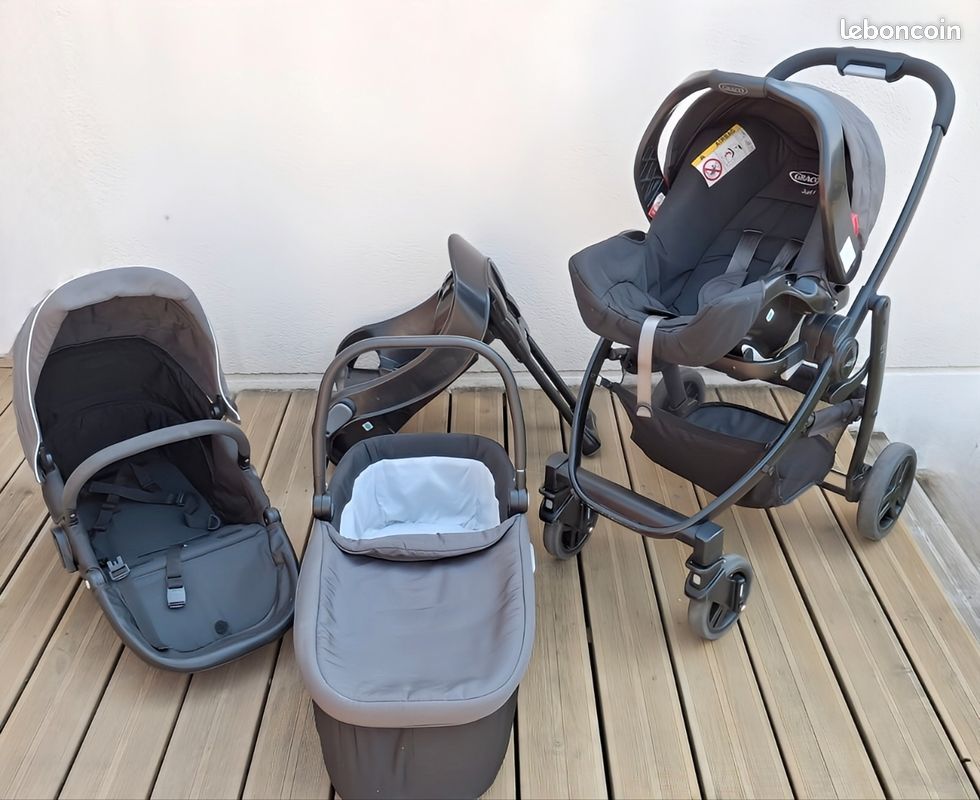 Poussette Trio Poussette Reversible Graco Poussette Graco Trio