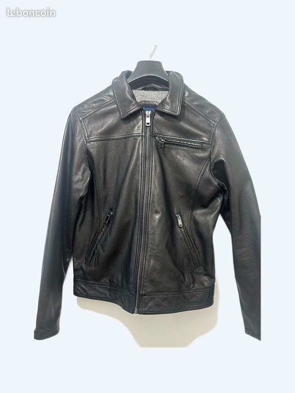 Veste en cuir forestland (cuir d'agneau) Vêtements