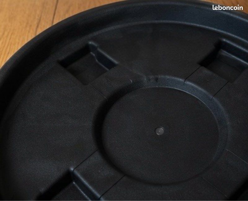 Lot de 2 plateaux à roulettes pour plantes – Ø 30 cm (image 5)