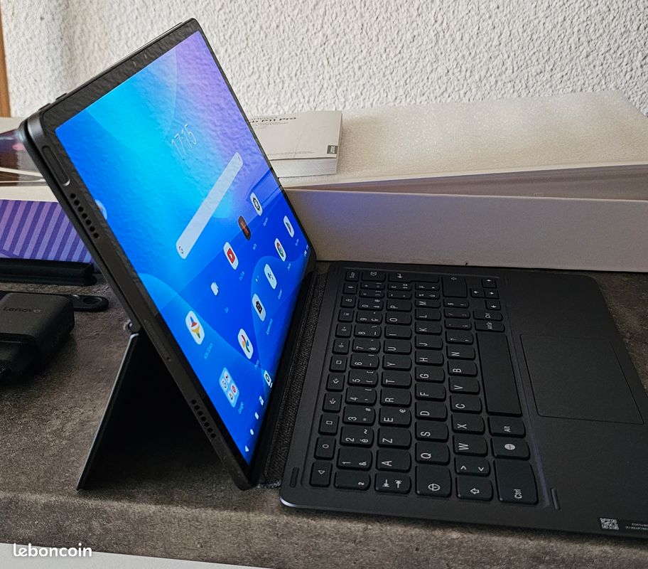 Pack Lenovo Tab P11 Pro OLED + Clavier + Stylet - État Neuf (image 2)