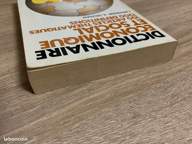 Dictionnaire économique et social : 100 articles thématiques, 1200 définitions - Janine Brémond / Alain Geledan (image 3)