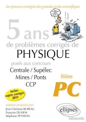 Corrigés concours (image 1)