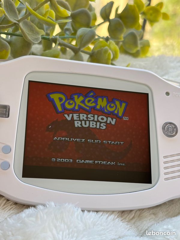 🌸 Jeu Nintendo Gameboy Pokemon Rubis, version française (image 6)