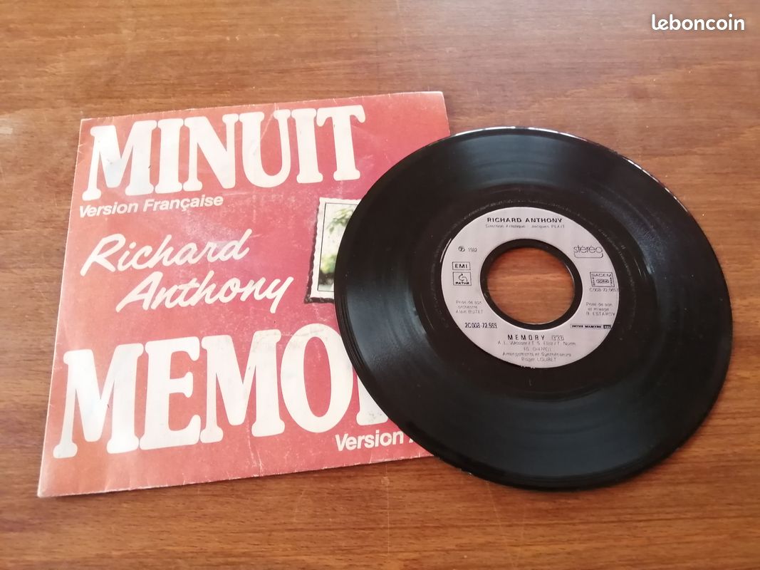 Disque vinyle Richard Anthony (image 3)